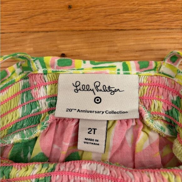 Lilly Pulitzer Target floral toddler maxi dress - Picture 4 of 6